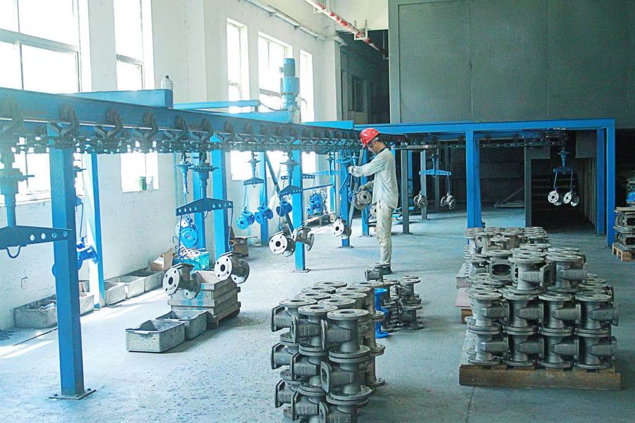 SuZhou YouWei Fluid Technology CO., LTD linha de produção do fabricante