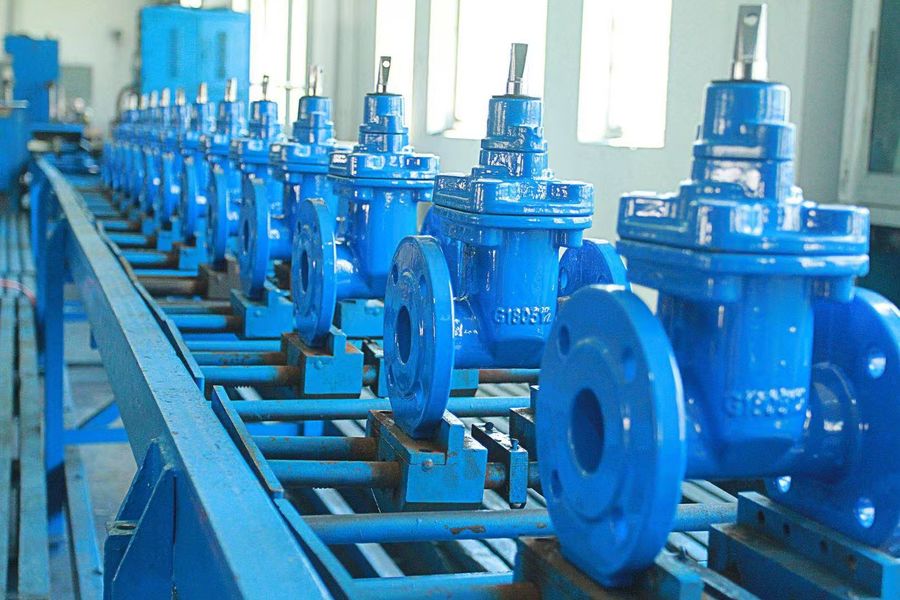 SuZhou YouWei Fluid Technology CO., LTD linha de produção do fabricante