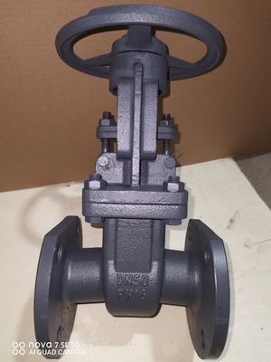 Cast Iron Gate Valve with 150-300 PSI Pressure Rating and ≤120℃ Operating Temperature Compliant with API 598 Testing Standard